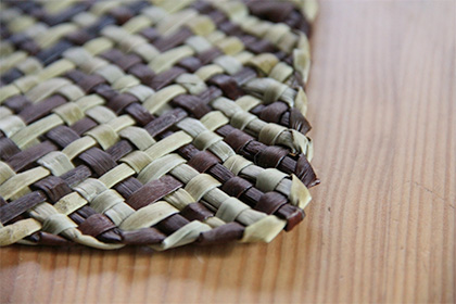 Flax placemats by Souly Fibre