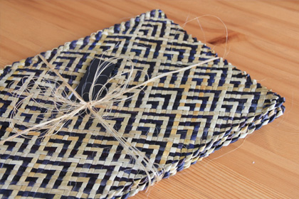Flax placemats by Souly Fibre