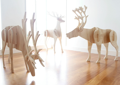 Ply Reindeer by Wooden Spoons