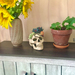 Original Ceramic Skull Sculpture 