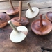 Wooden Spinning Tops 