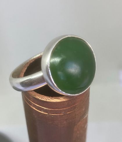 Handmade NZ Jade ring