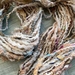 Confetti yarn - handspun scrap yarn skein