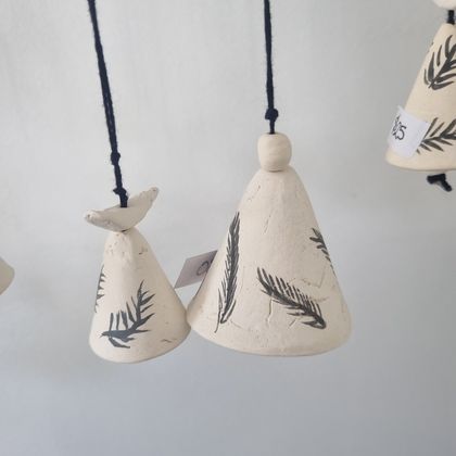 Ceramic Bird Bells