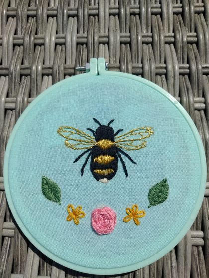 Embroidered Bee