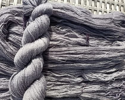 Coal 2ply Lace Wool 