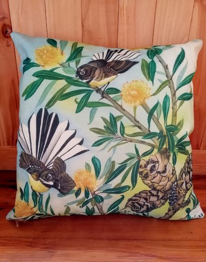 Both sided Fantail pair cushion covers