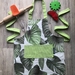 Children’s apron - large leaves 