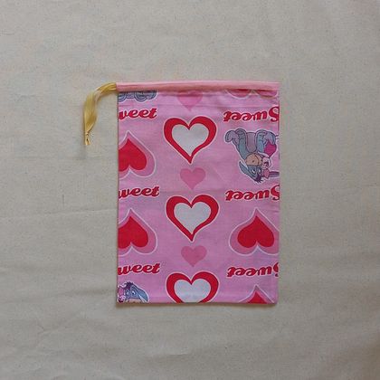 reusable drawstring bag #18