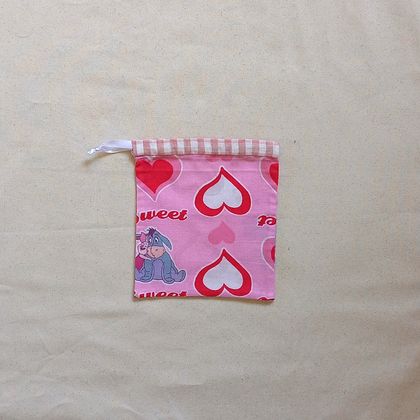 reusable drawstring bag #13