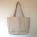 full of sh*t hand-embroidered tote bag