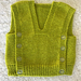 Hand Knitted Baby Vest 
