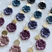Flower Earrings - Poppy