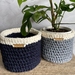 Medium Crochet Storage Basket