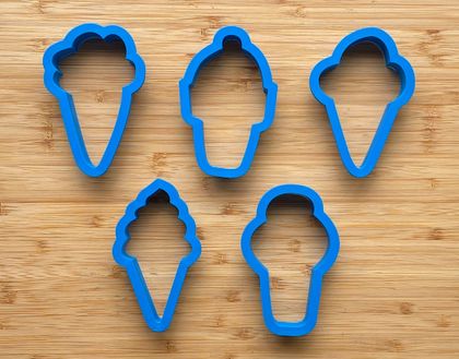 Ice Cream Cookie Cutters - 3.5inch