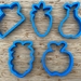 Summer Fruits Cookie Cutters - 3.5inch