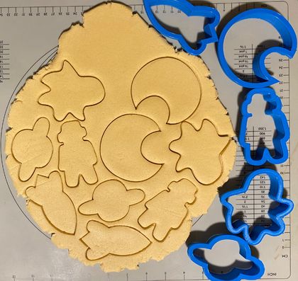 Space Cookie Cutters - 3.5inch