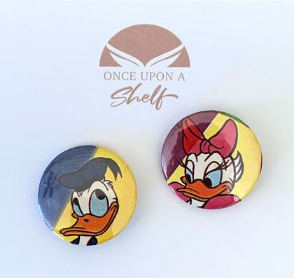 Donald & Daisy Badges - Duo