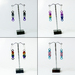 Chainmail earrings: Pride