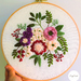 Hand Embroidery full kit “Secret Garden” design