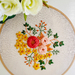 Hand Embroidery full kit “Back Garden” design