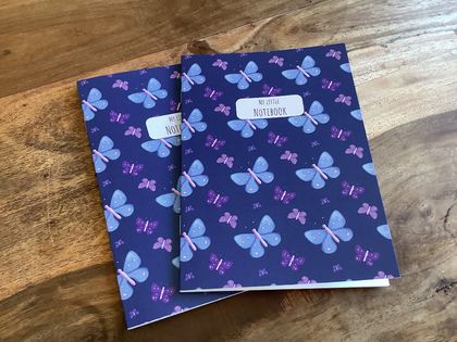 Butterflies A5 Notebook (32 blank pages)