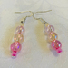 Earrings: Pink, apricot, pale pink - Prettiest Pastels range