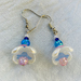 Earrings: Pink and Blue Forget-me-nots ('Pastel and Pretty' range)