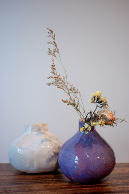 Handbuilt vase