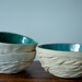 Handbuilt woven bowl