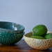 Textured handmade bowls