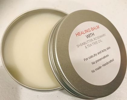 Healing Balm With Tea Tree and Rosemary Oil