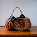 Hand-woven Ribbed Basket | Small