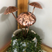 Copper mushroom set of 3