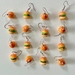 Cheeseburger earrings