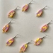 Rainbow paddle pop earrings
