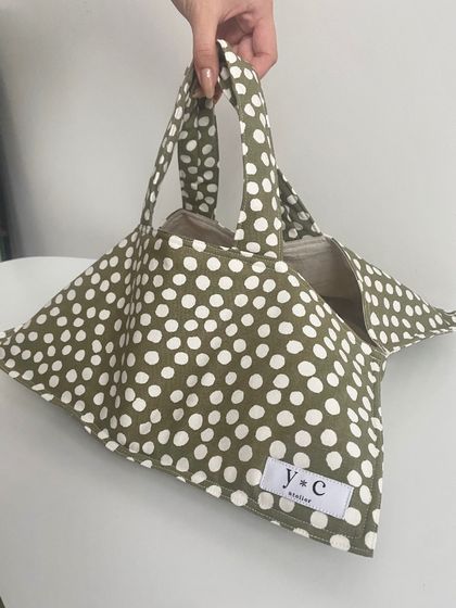 Pie Carrier Tote Bag Olive