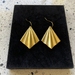 Gold Fantail Earrings