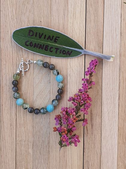 DIVINE CONNECTION CRYSTAL HEALING BRACELET #REIKI INFUSED#