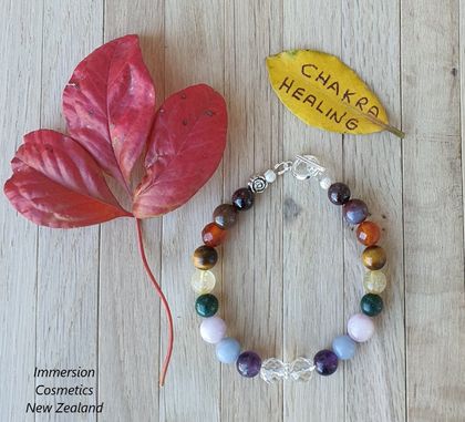 7 CHAKRA CRYSTAL HEALING BRACELET #REIKI INFUSED#