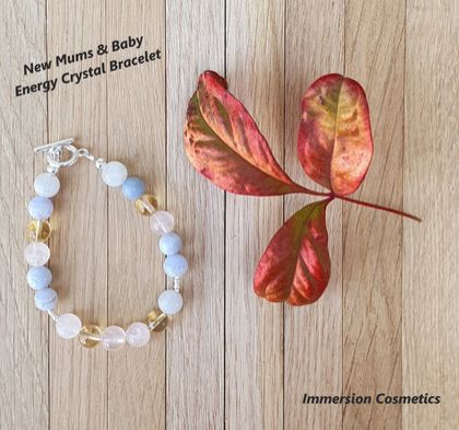 NEW MUM & BABY ENERGY CRYSTAL HEALING BRACELET