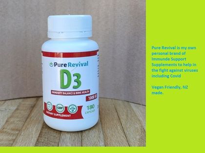 VITAMIN D3 1000IU (You decide your own Vitamin D3 intake)