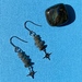 Labradorite & Star Crystal Earrings