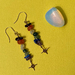 Chakra & Star Crystal Earring (Gold)