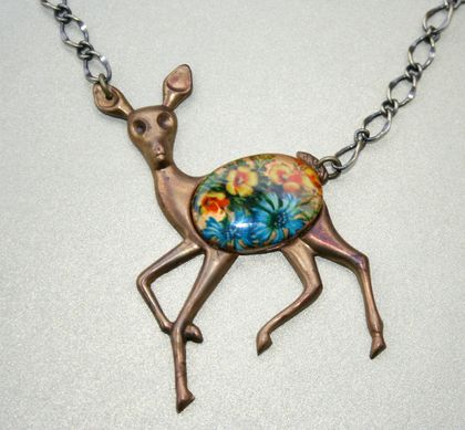 gentle fawn necklace