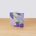 African Violet on Green Gift Card