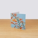 Montbretia on Blue Gift Card