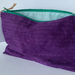 Zip Pouch from Upcycled Linens