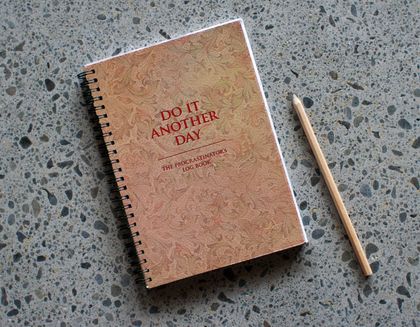 Do it another Day - the procrastinator's log book