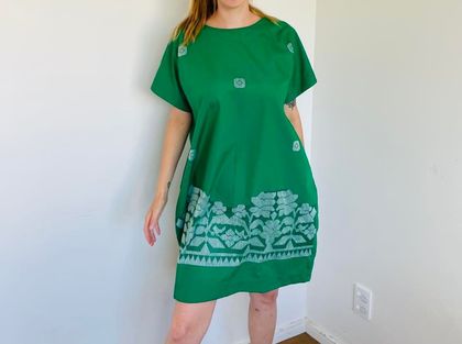 Green Pocket Dress